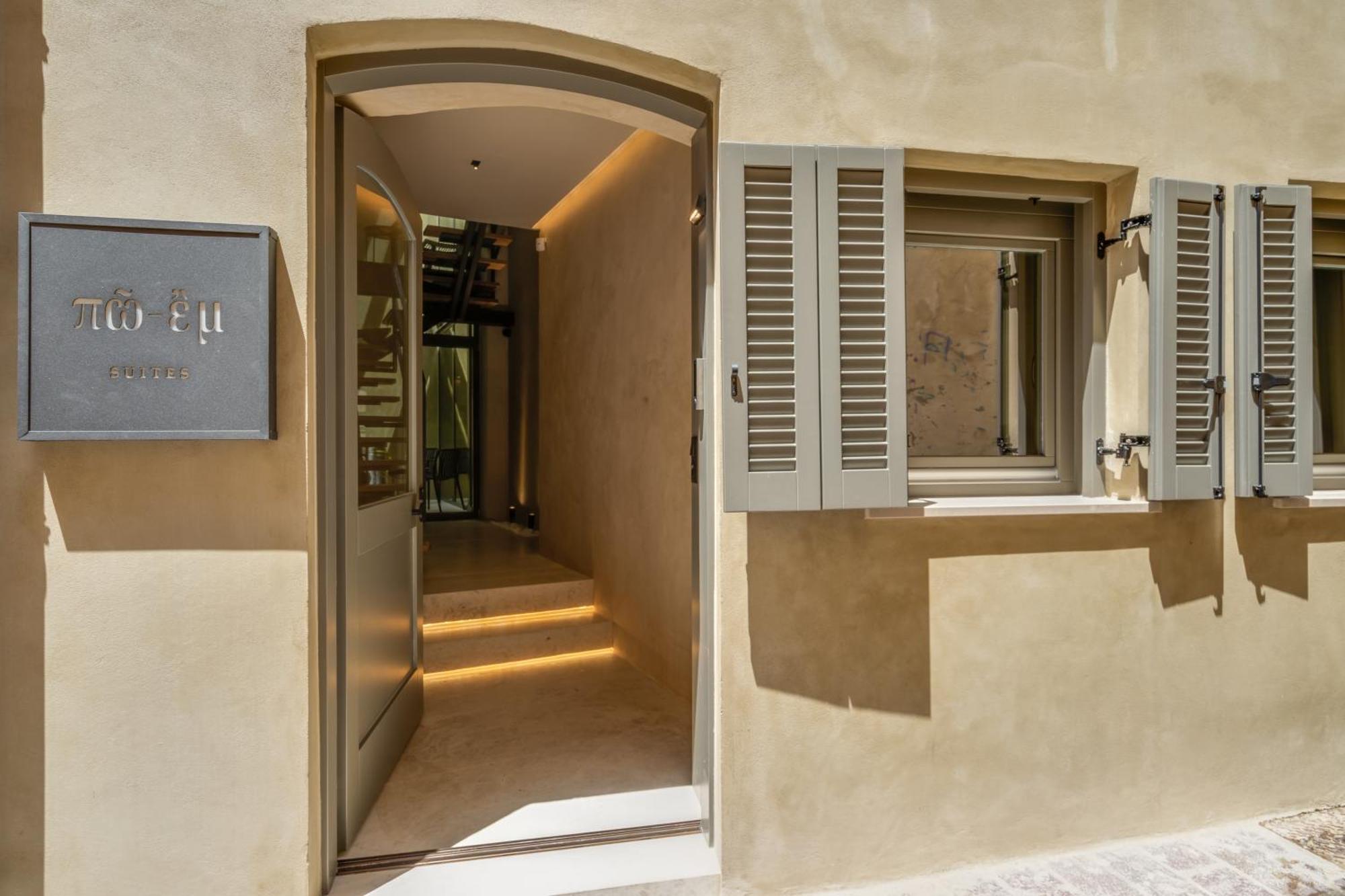 Poem Suites Chrissi Akti Chania Exterior foto